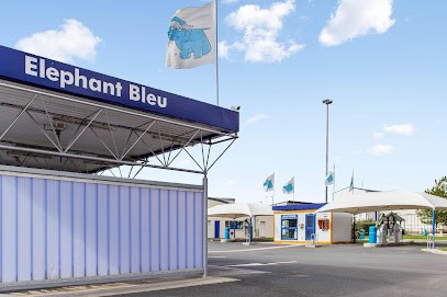Eléphant Bleu, Station de Lavage à Valognes