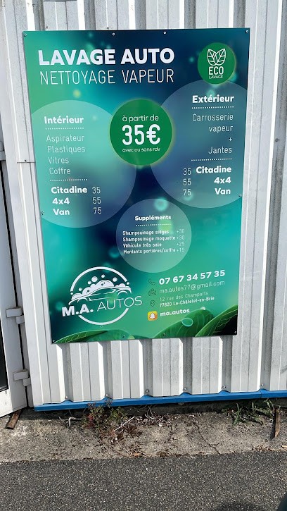 M.A Autos, Station de Lavage au Châtelet-en-Brie