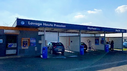 Eléphant Bleu, Station de Lavage à Péronne