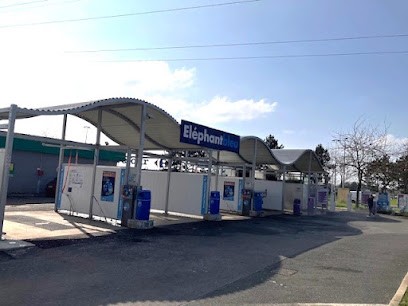 Eléphant Bleu, Station de Lavage à Villabé