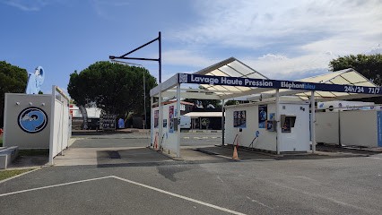 Eléphant Bleu, Station de Lavage à La Teste-de-Buch