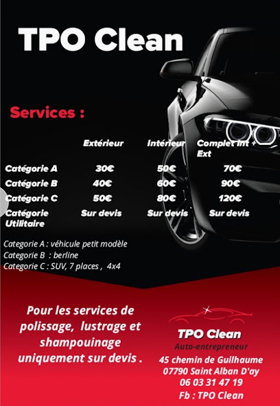 Tpo Clean, Station De Lavage Auto à Saint-Alban-d'Ay
