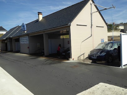 LA BALEINE BLEUE Lavage Automobile Haute Pression Et Rouleaux Automatiques Washtec Turbo Nozzles, Station de Lavage à Saumur