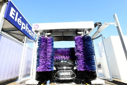 Eléphant Bleu, Station de Lavage à Saran