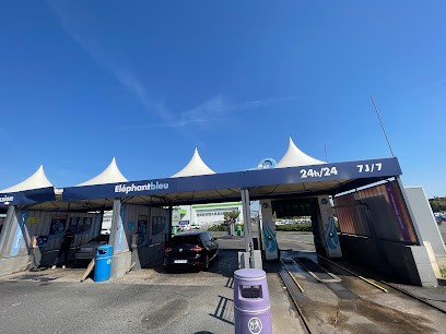 Eléphant Bleu, Station de Lavage à Osny